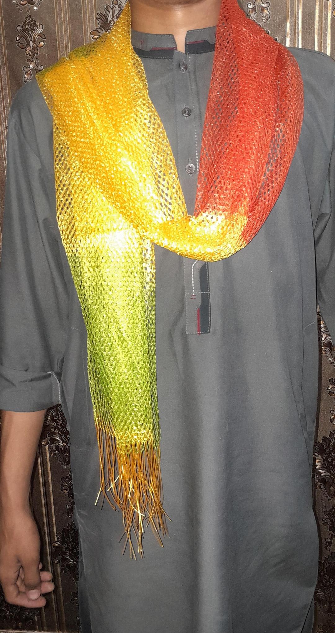 Net Dupatta Set for Mehndi & Parties