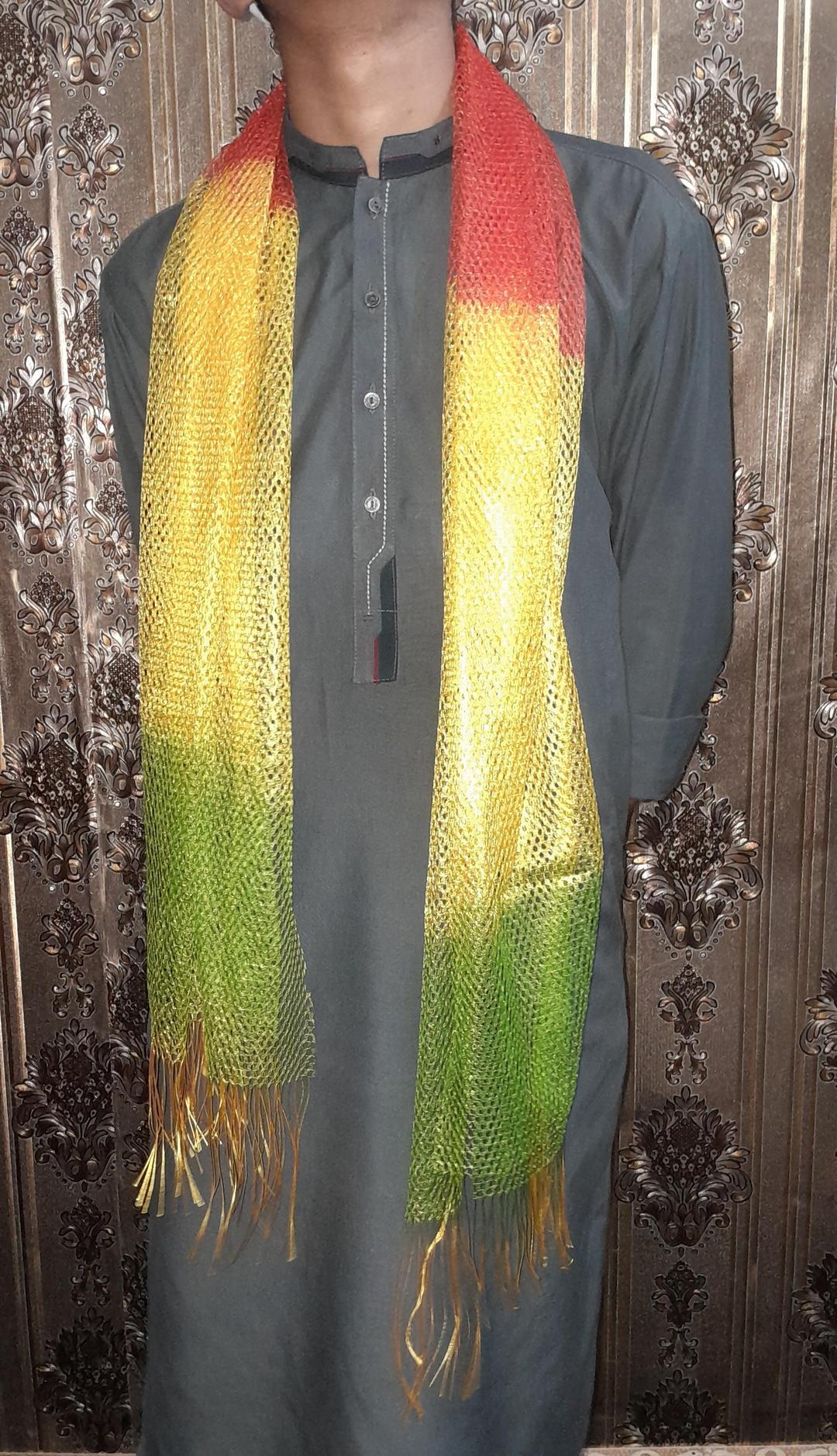 Net Dupatta Set for Mehndi & Parties