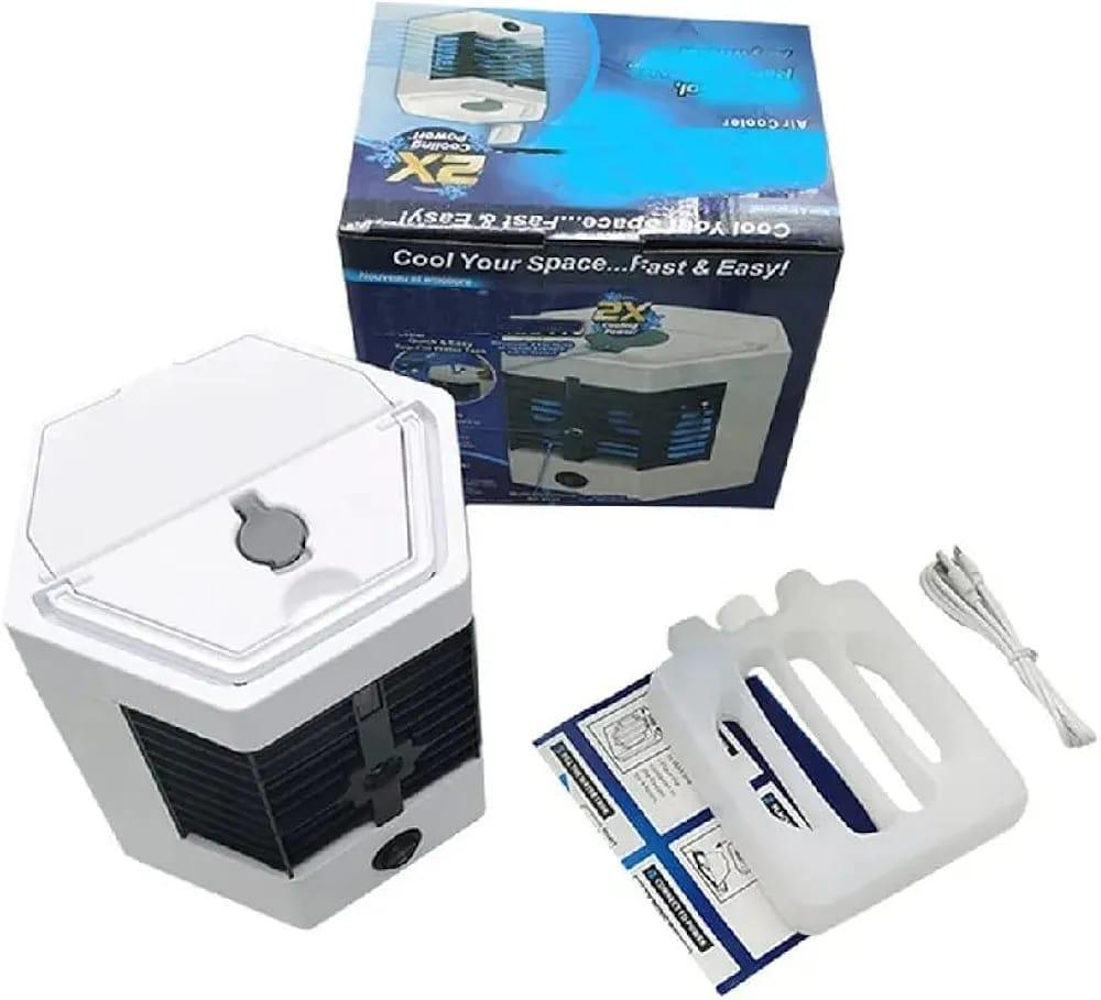Mini Air Cooler White Portable Cooling Unit