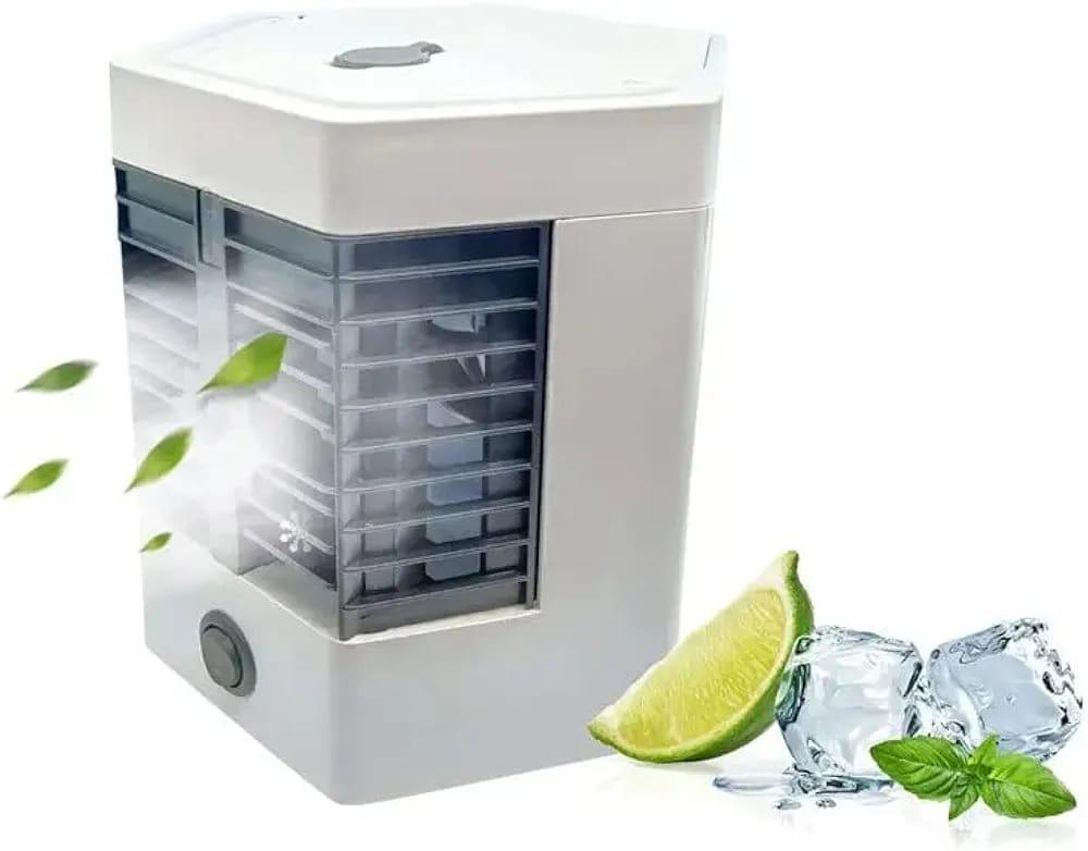 Mini Air Cooler White Portable Cooling Unit