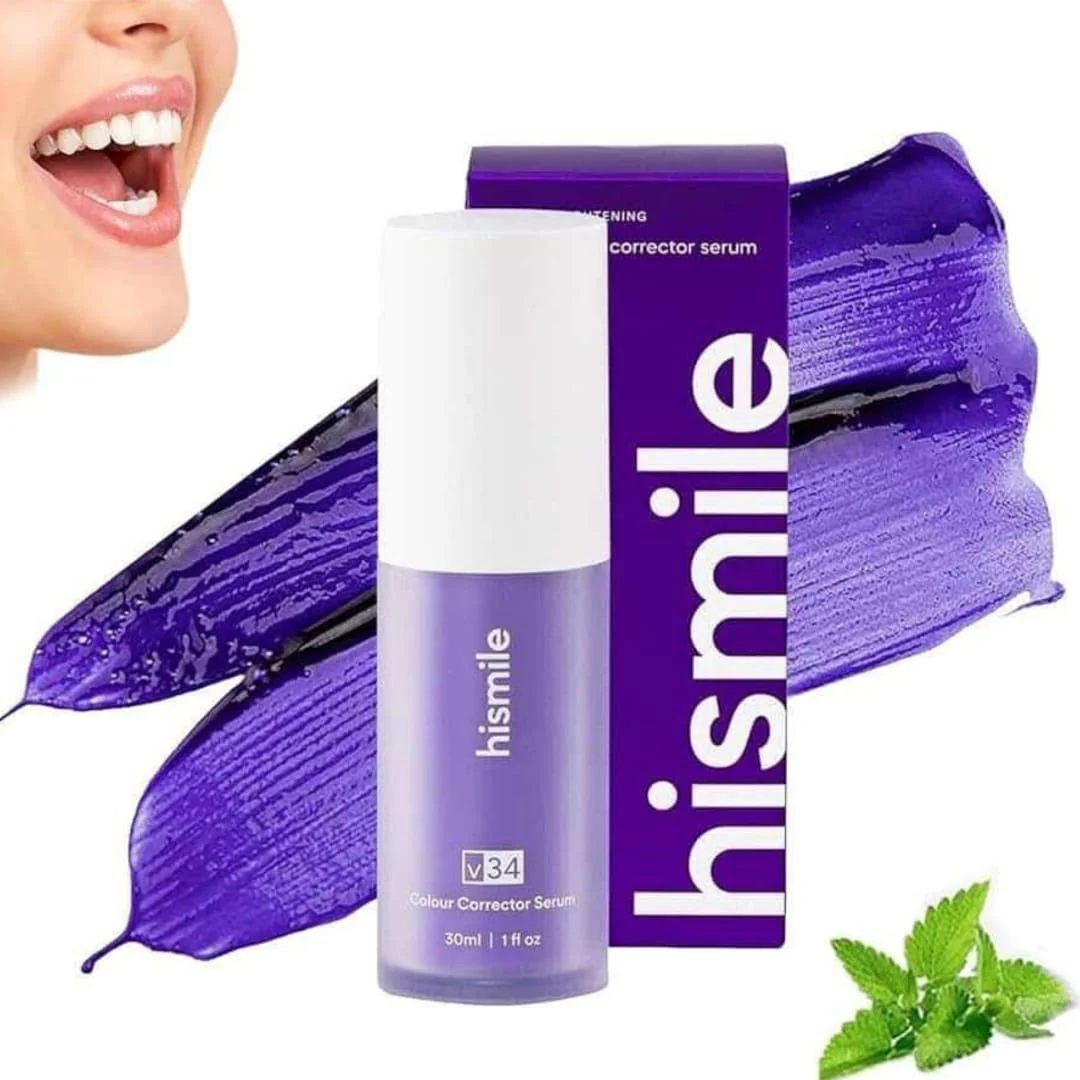 V34 Colour Corrector Serum Purple Teeth Whitening