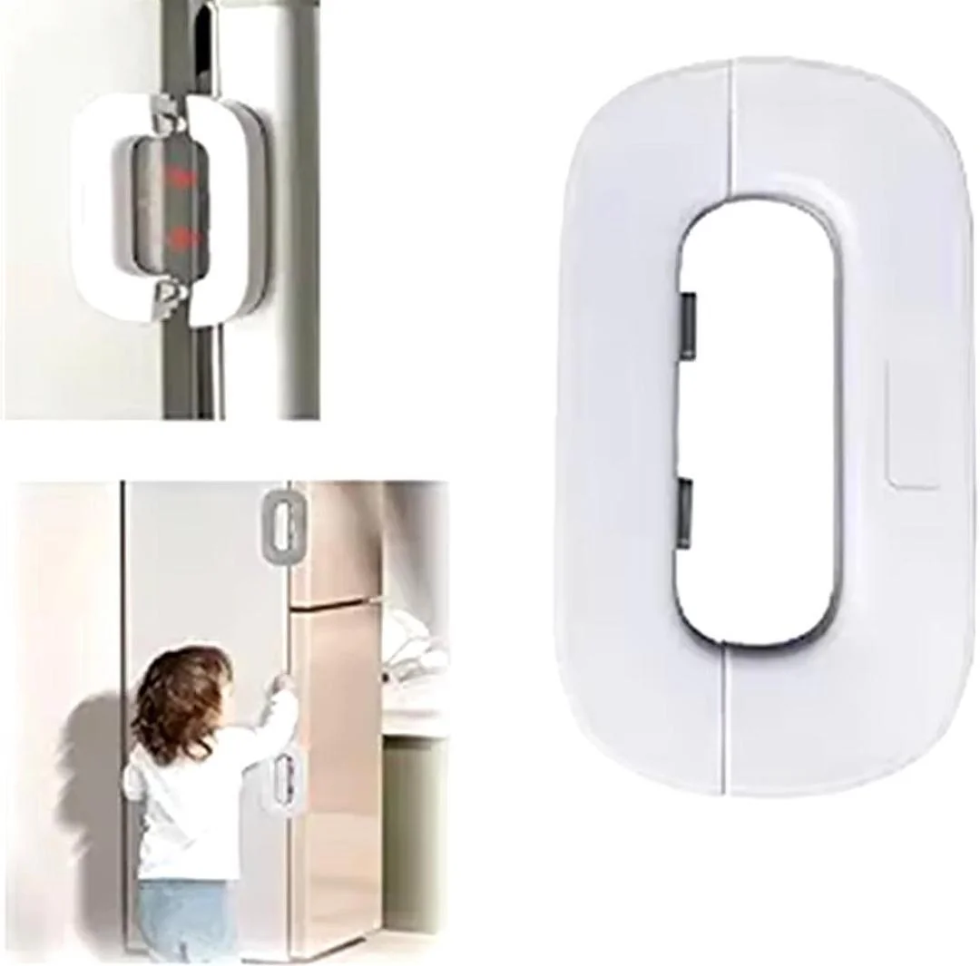 Compact Drawer Lock Multicolor ABS Plastic Small Space Secure