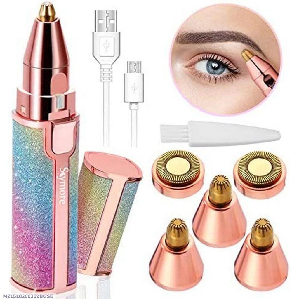 Easy-To-Clean Design Women's Eyebrows Hair Trimmer