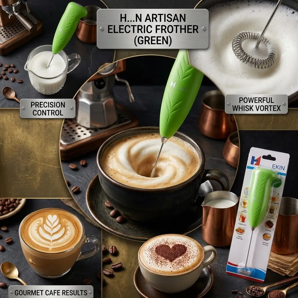 Electric Handheld Coffee Frother & Drink Mixer