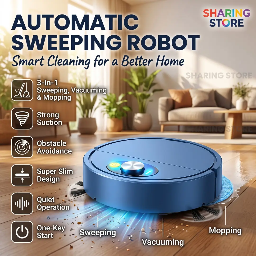 Automatic Smart Robot Vacuum Cleaner image 2