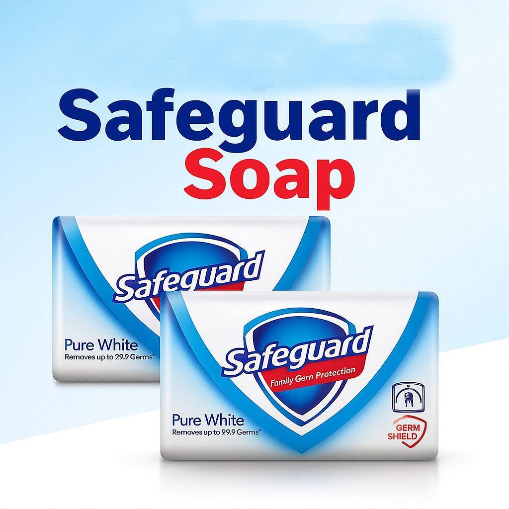 Safeguard Family Germ Protection Soap 50ml White