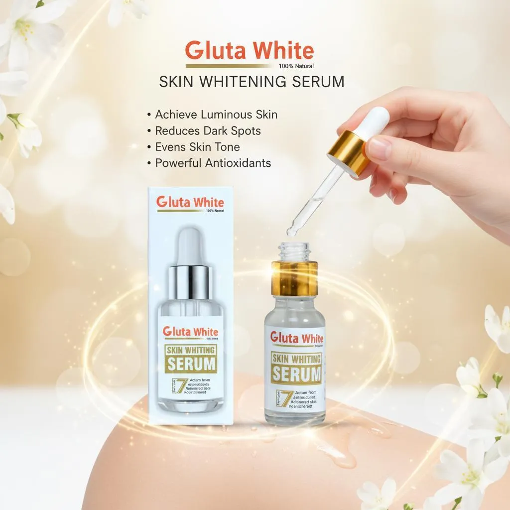 Gluta White Skin Whitening Serum 7% Dark Spot Remover