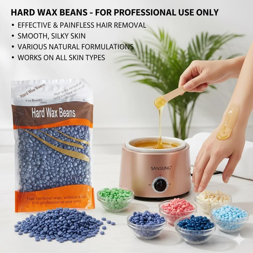 Samsung Rose Hot Wax Beads for Smooth Hair Removal
