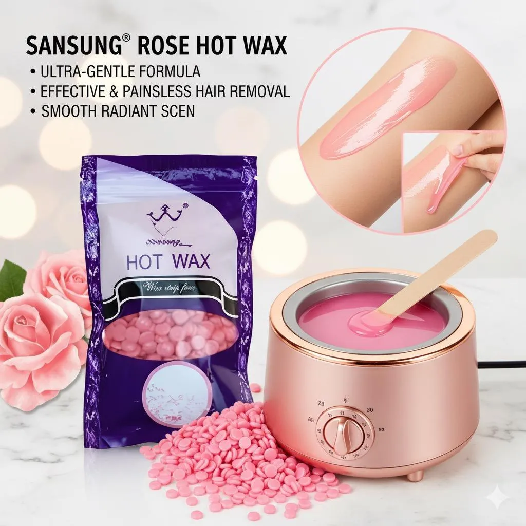 Samsung Rose Hot Wax Beads for Smooth Hair Removal