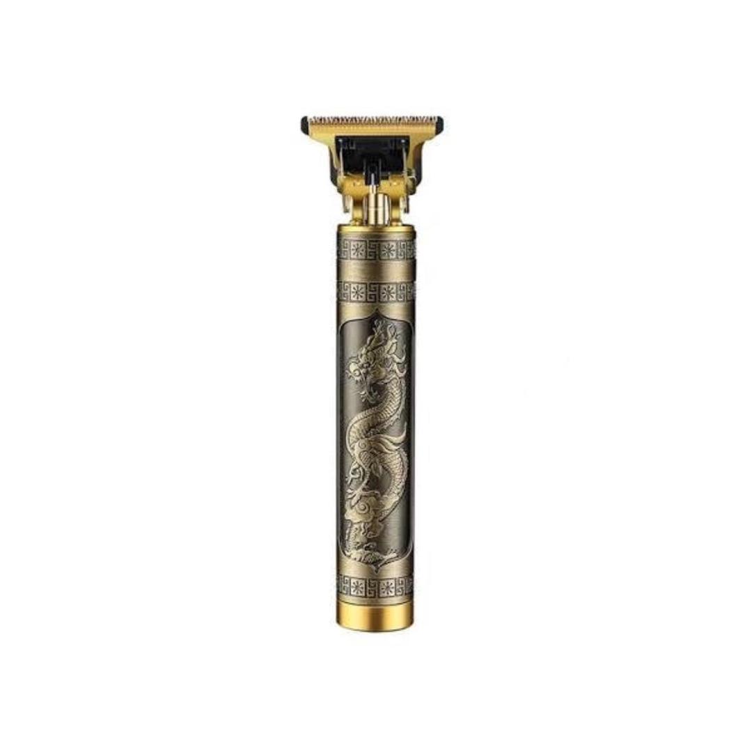 Vintage T9 Rechargeable Hair Trimmer Golden 4 Blades