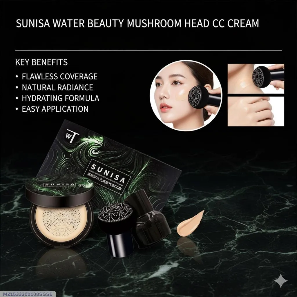 Sunisa 24Hr Full Coverage CC Cream for Oily Skin