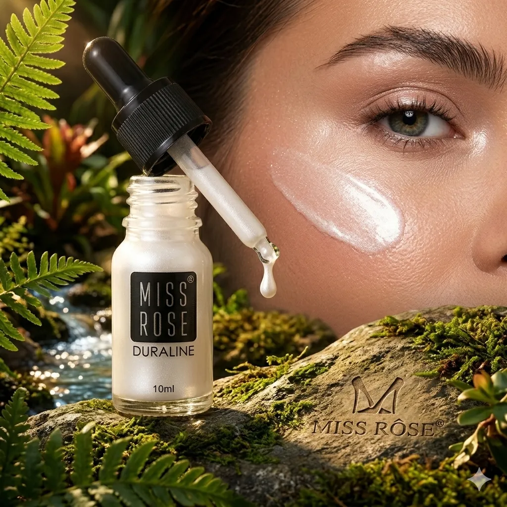 MISS ROSE Premium Liquid Highlighter - High-Shine Glow (10ml)