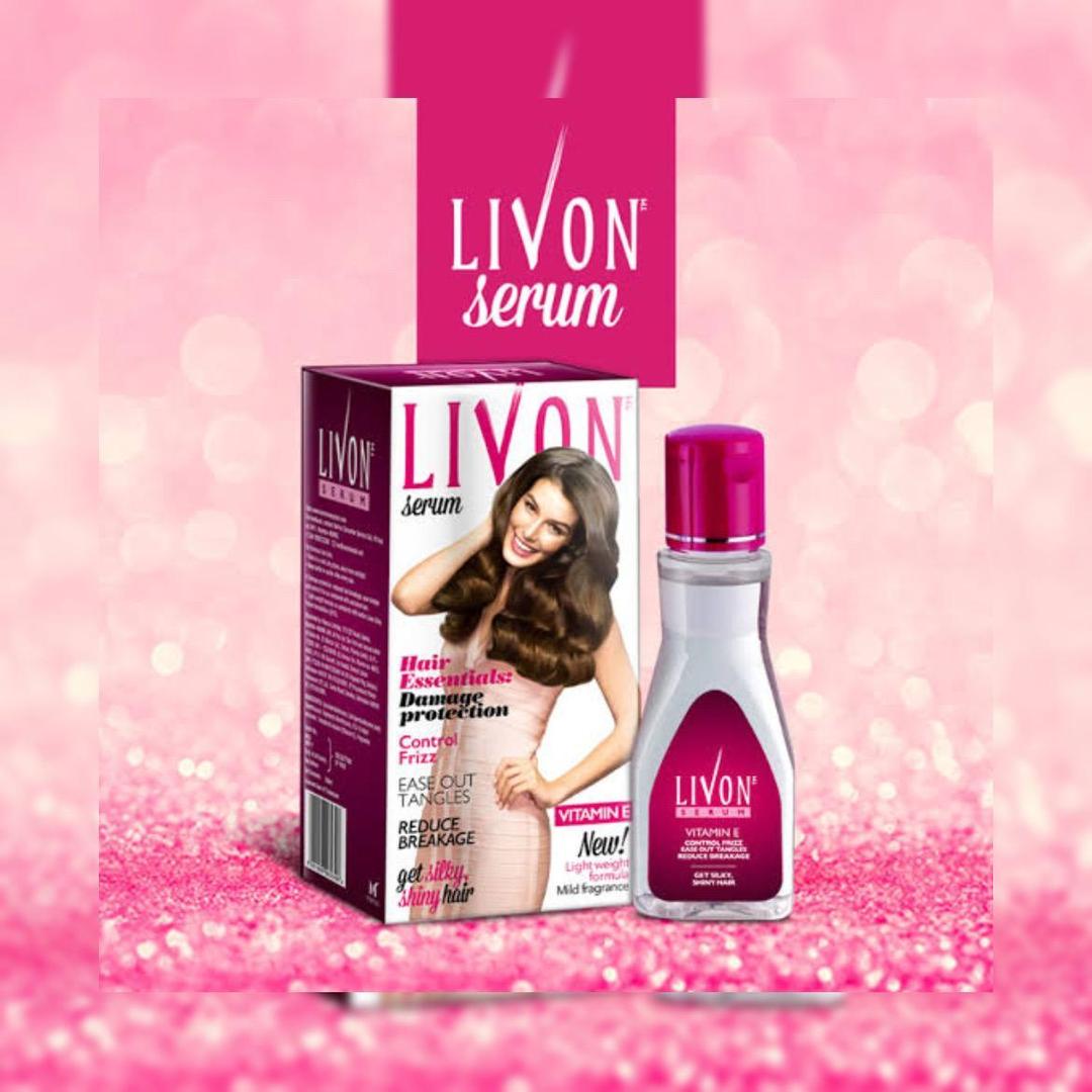 Livon Hair Serum 50ml Purple Heat Frizz Control