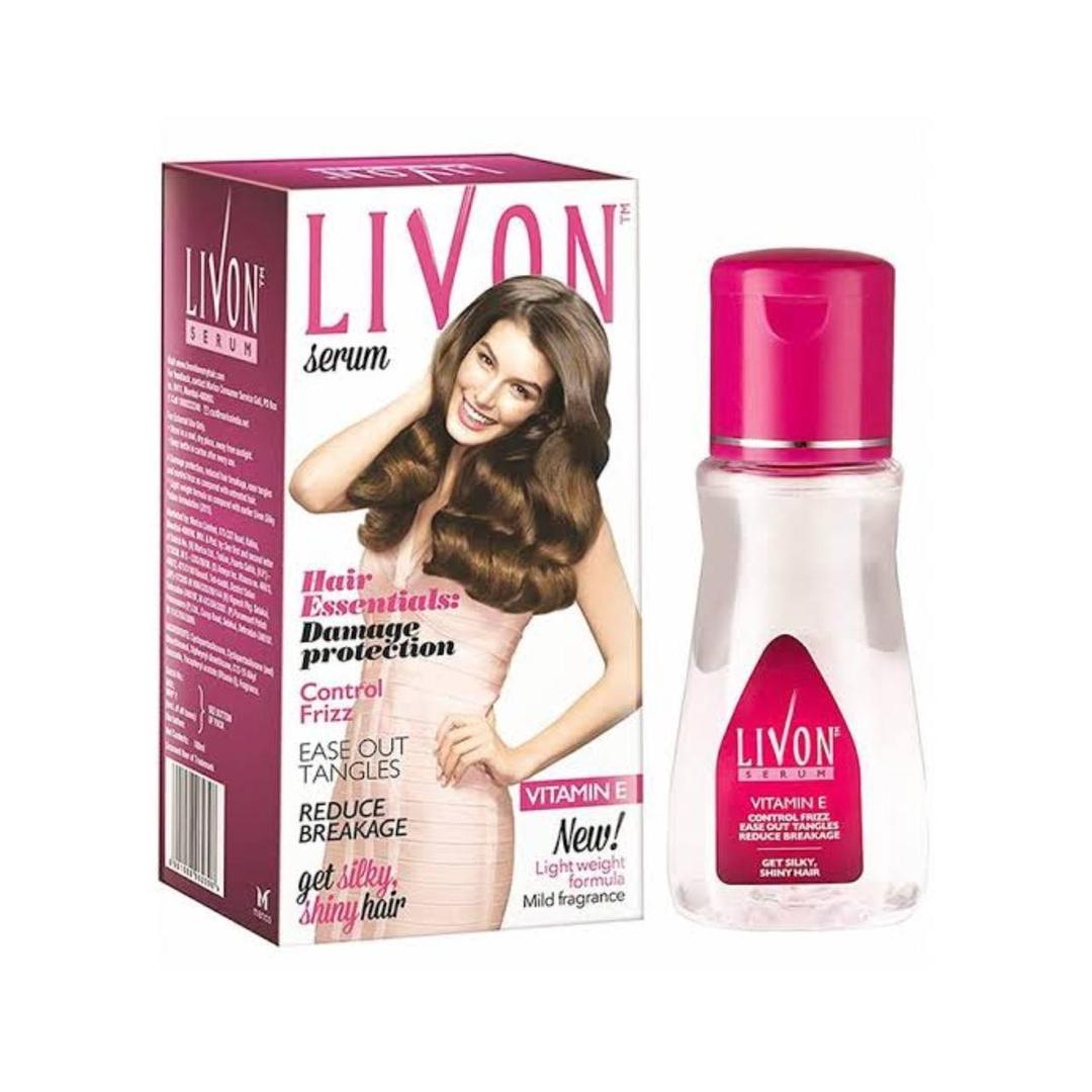 Livon Hair Serum 50ml Purple Heat Frizz Control