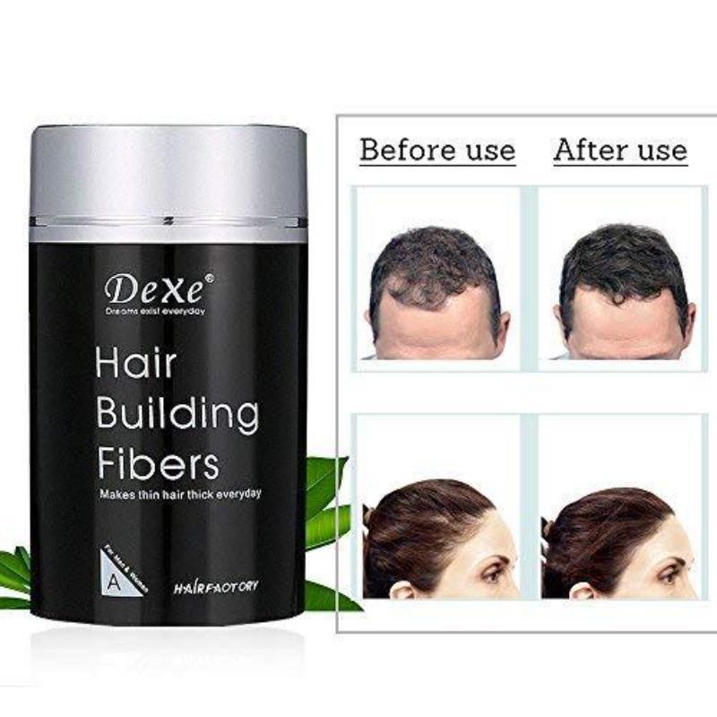 Hair Building Fiber 29g Black Brown Gray Volume Boost