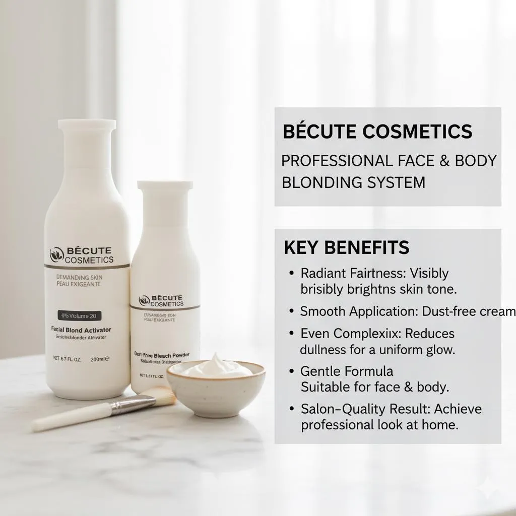 Bécute Beauty Hair Lightener 100g Liquid Whitening Cream