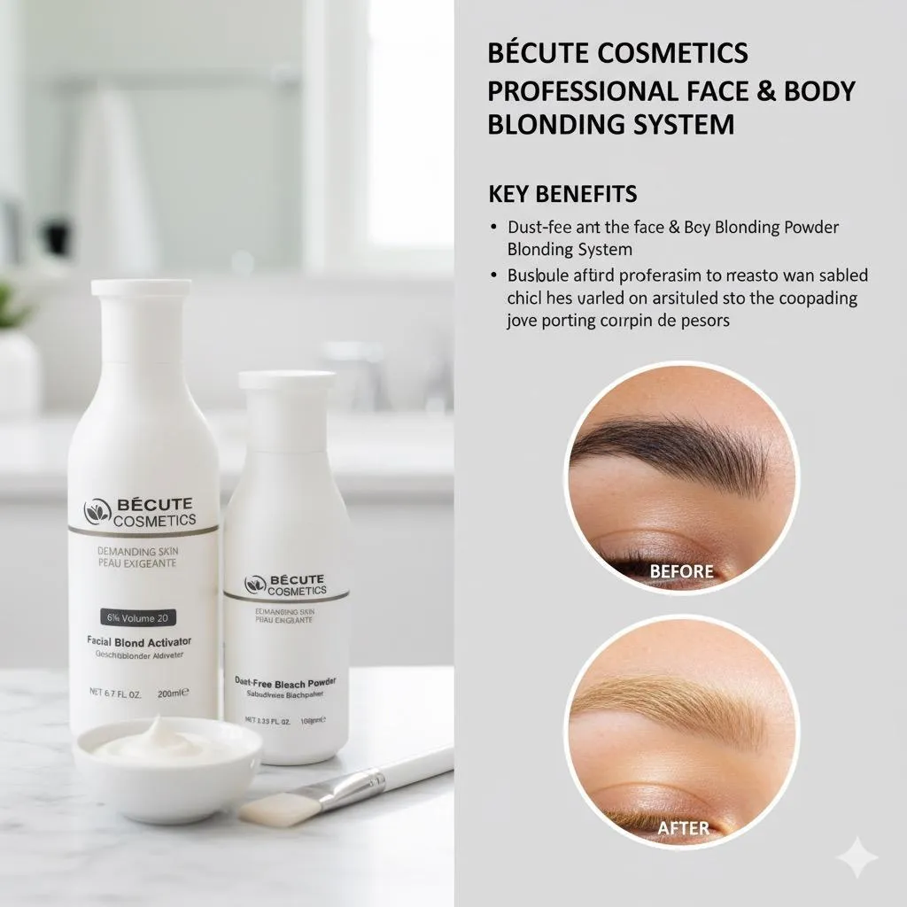 Bécute Beauty Hair Lightener 100g Liquid Whitening Cream