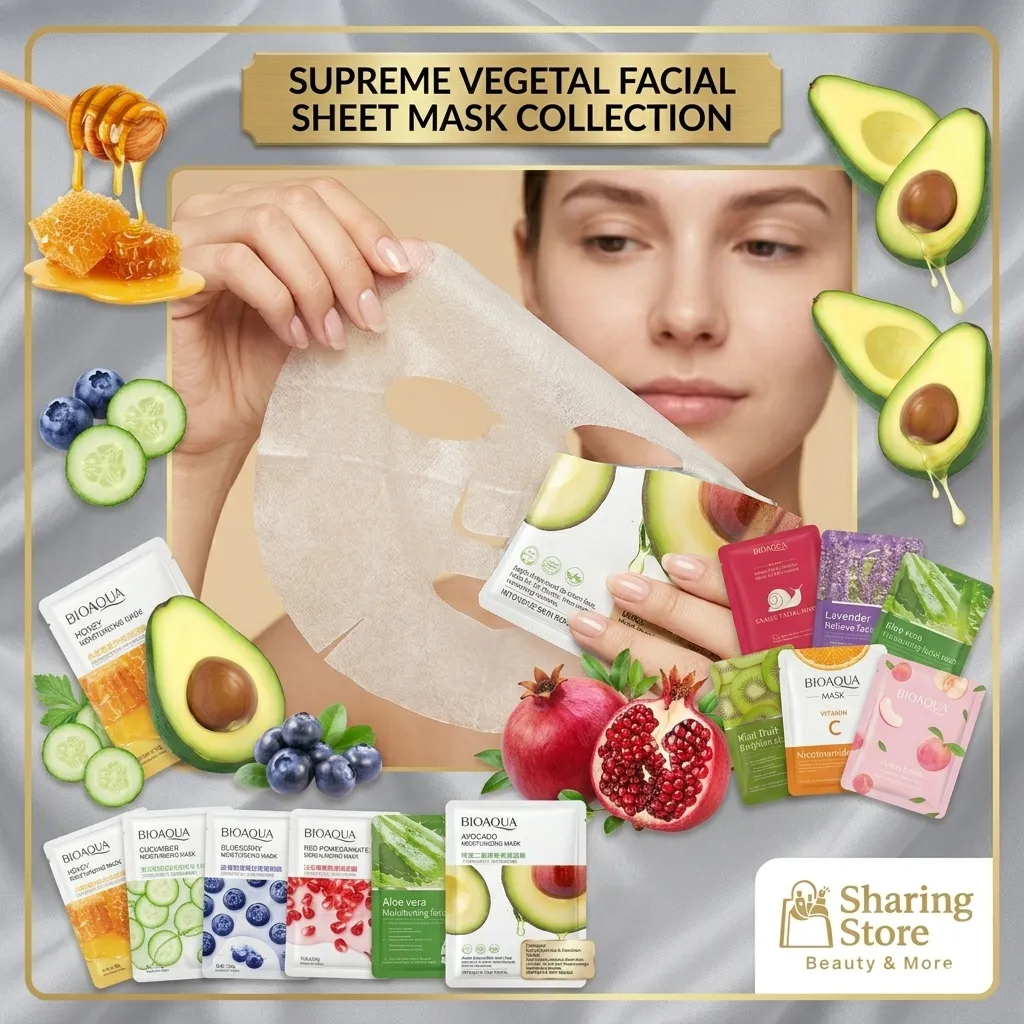 Bioaqua Facial Sheet Mask Collection Pack of 3
