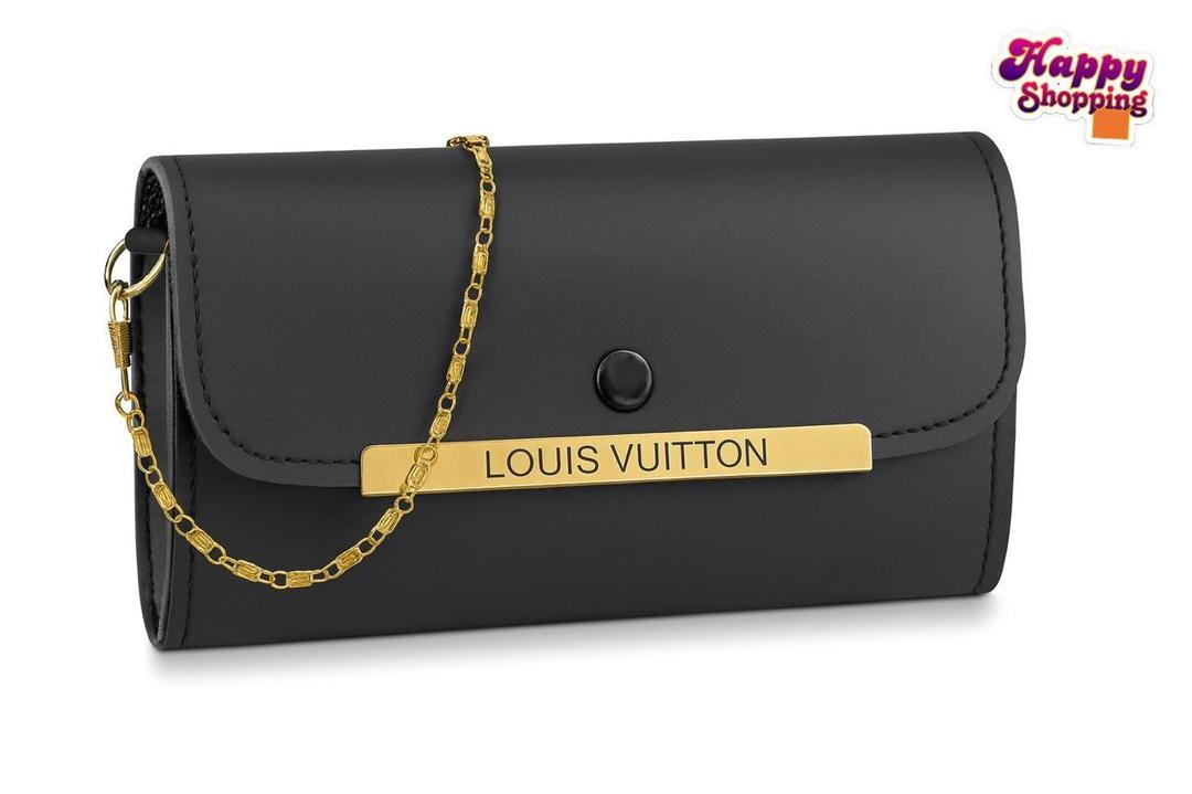 Louis Vuitton Striped Tote & Crossbody Set Pink Black