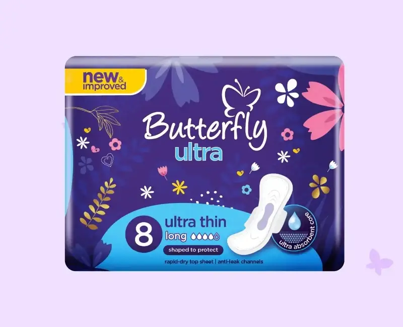 Non-Irritating Ingredients Sanitary Pads