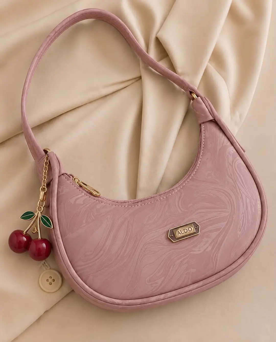 Women's Leather Plain Shoulder Bag