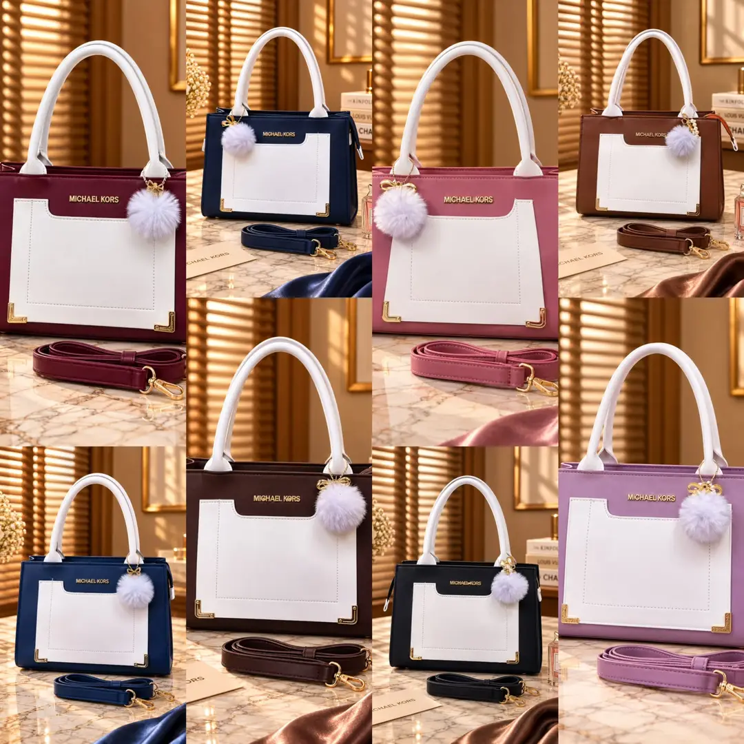 Women's Leather Plain Shoulder Bag