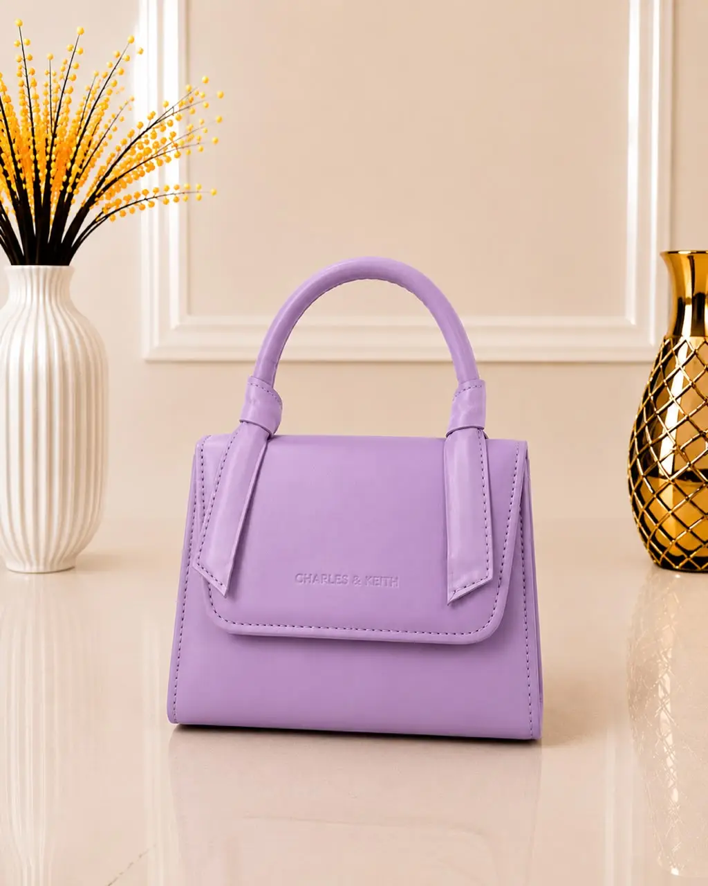 Women's Leather Plain Hand Bag