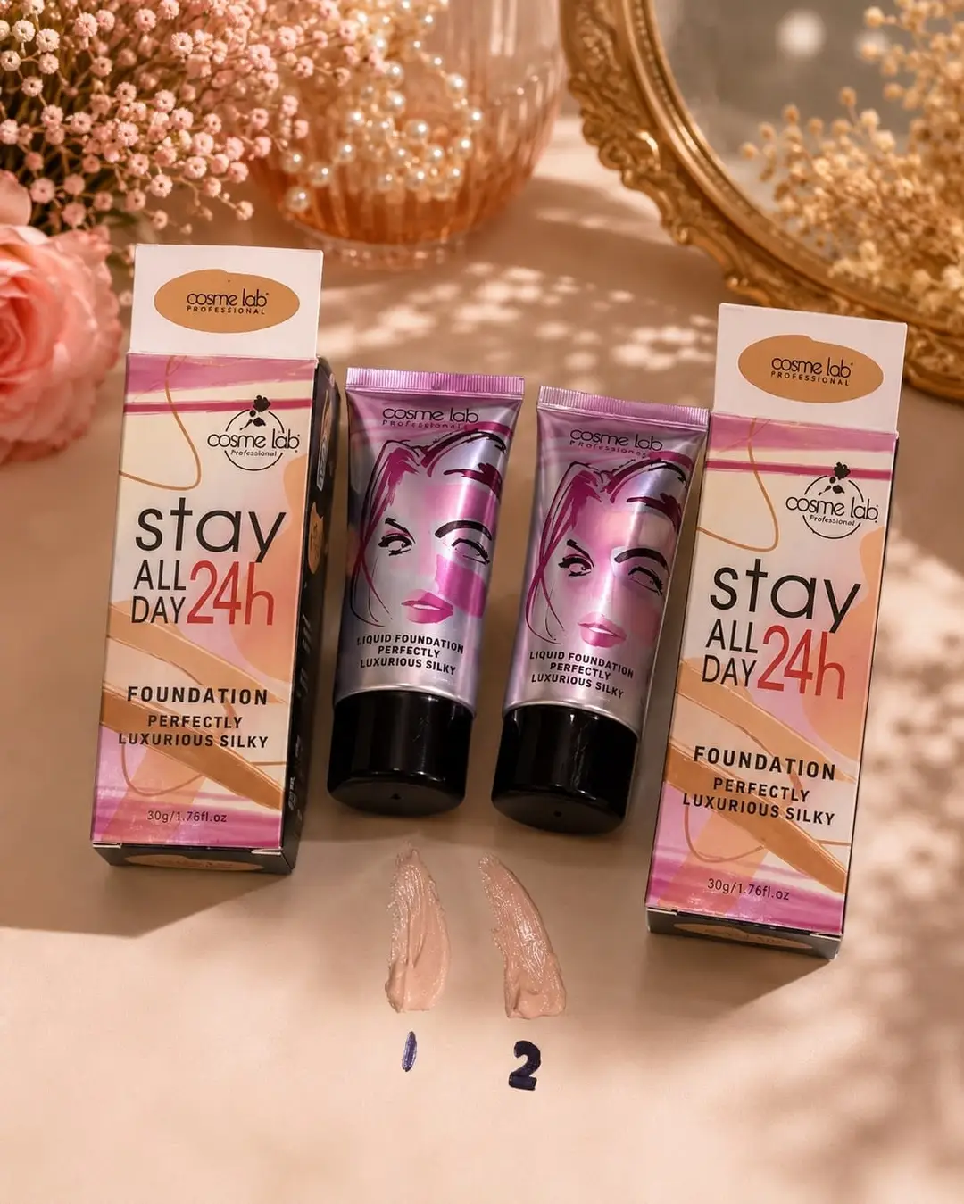 Cosme Lab Professional Stay All Day 24h Foundation