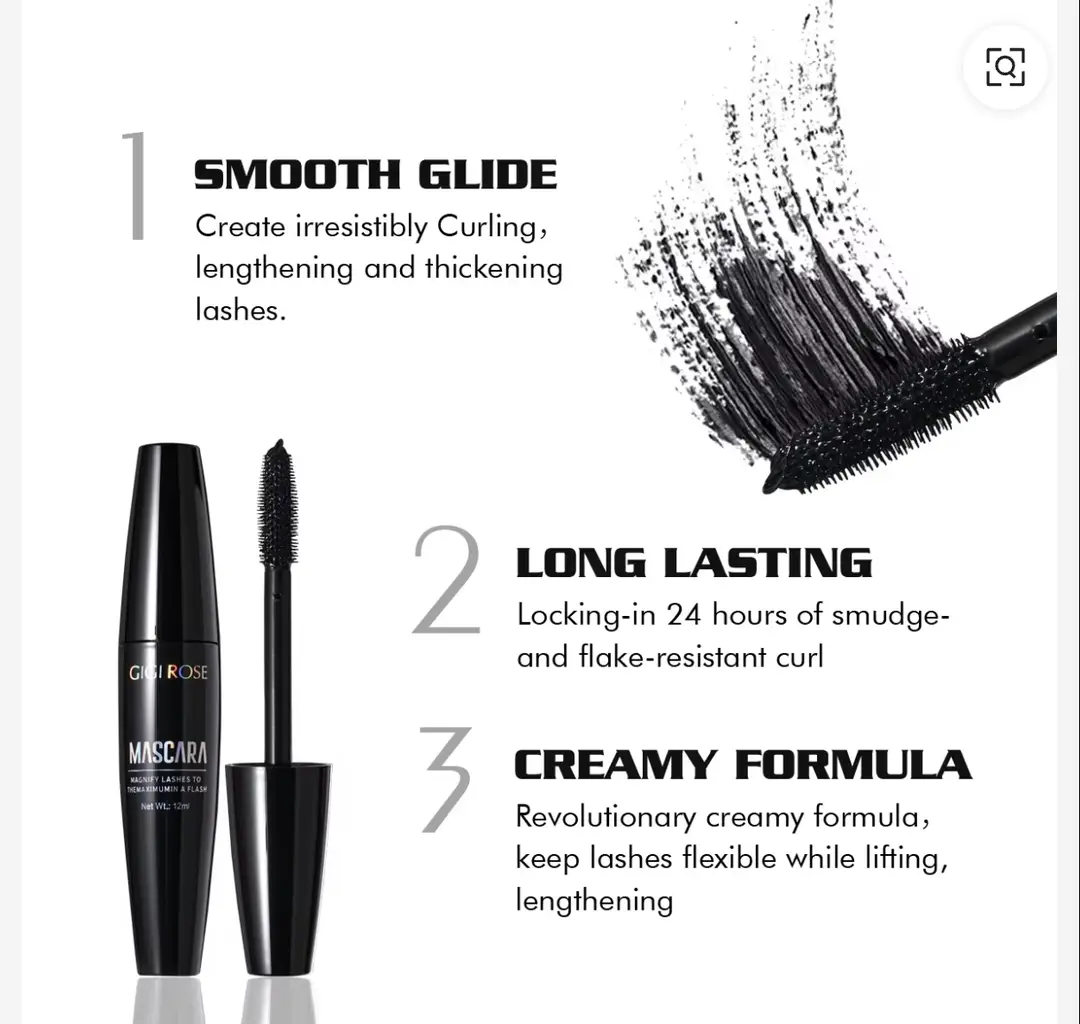 GiGi Rose Mascara Magnify Lashes To The maximum a Flash