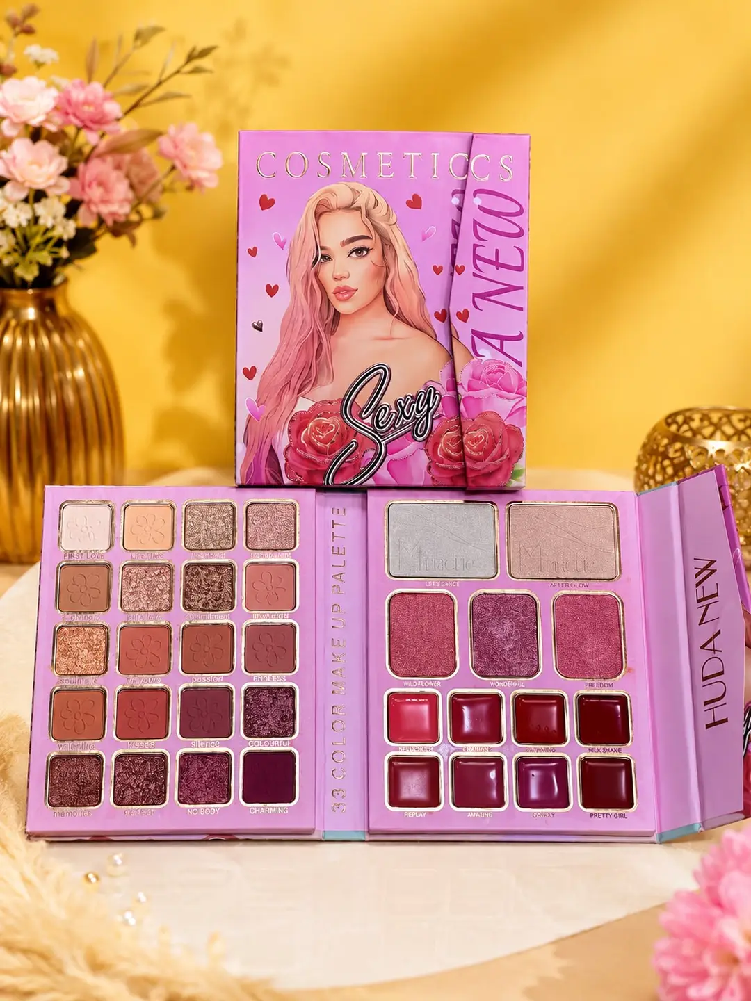 Matte And Glitter Eyeshadow Kit 100 g
