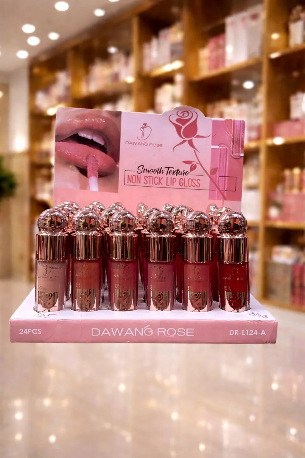Multicolor Matte Lip Gloss Set of 6 Bold Coverage
