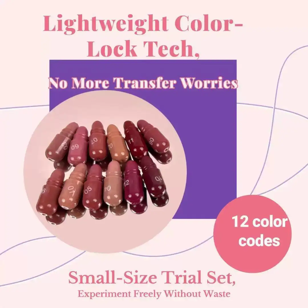 LMG Brother Mini Capsule Lipstick 12 Pcs pack