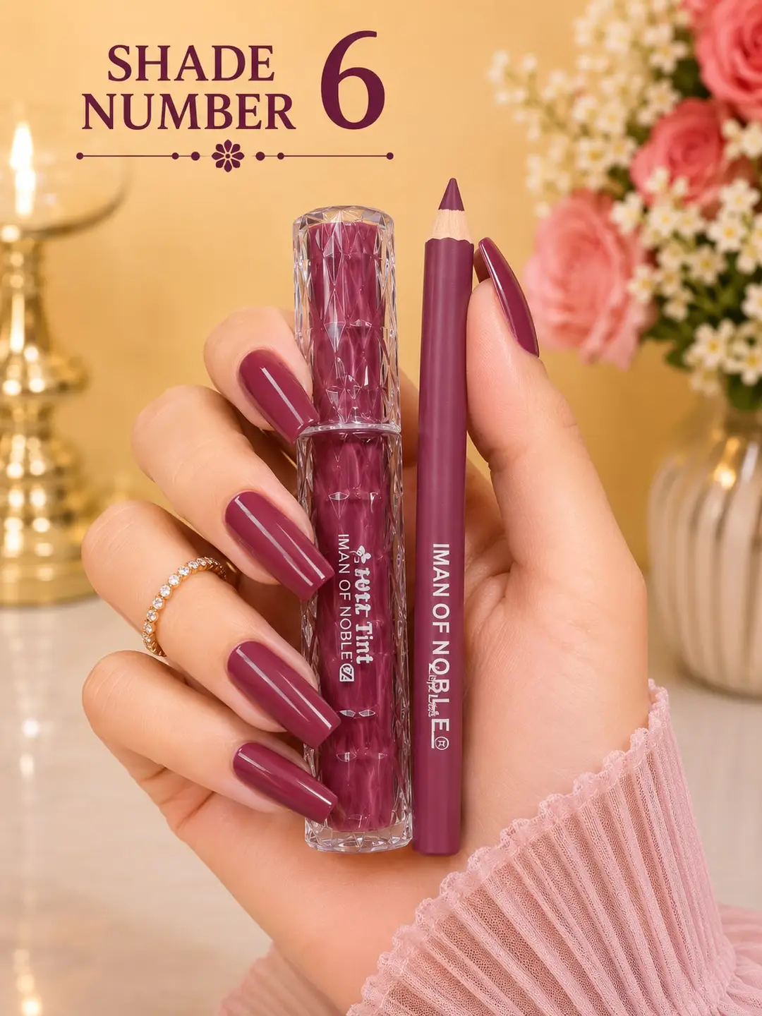 `Iman Of Noble Gloss & Pencil  2 in 1