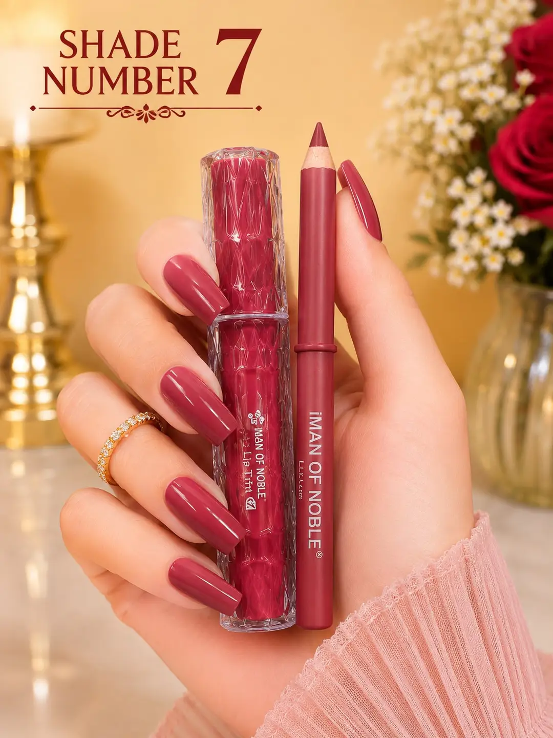 `Iman Of Noble Gloss & Pencil  2 in 1