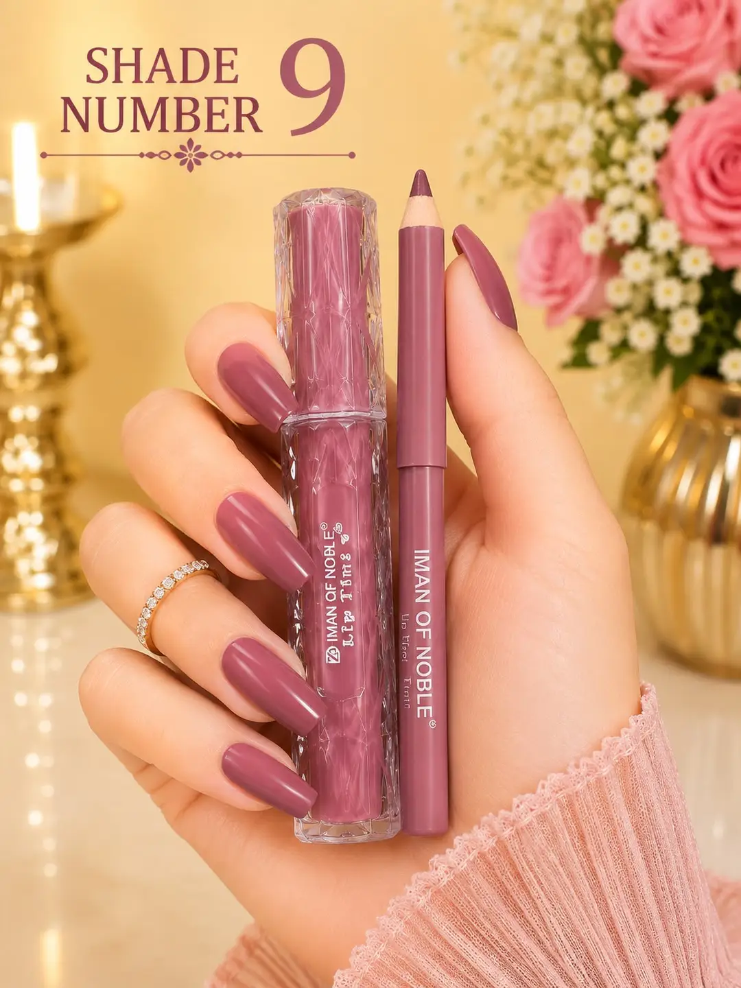 `Iman Of Noble Gloss & Pencil  2 in 1