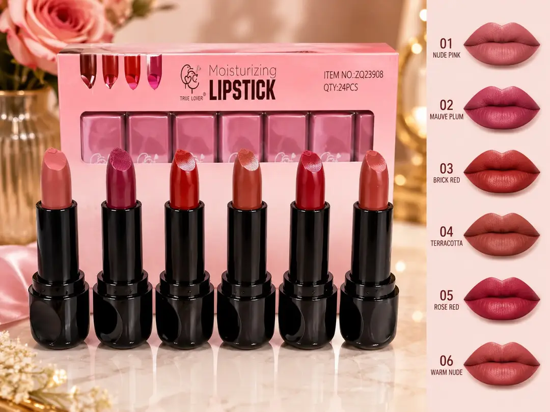 Bold Coverage Lipstick 100 g - 6 Pcs