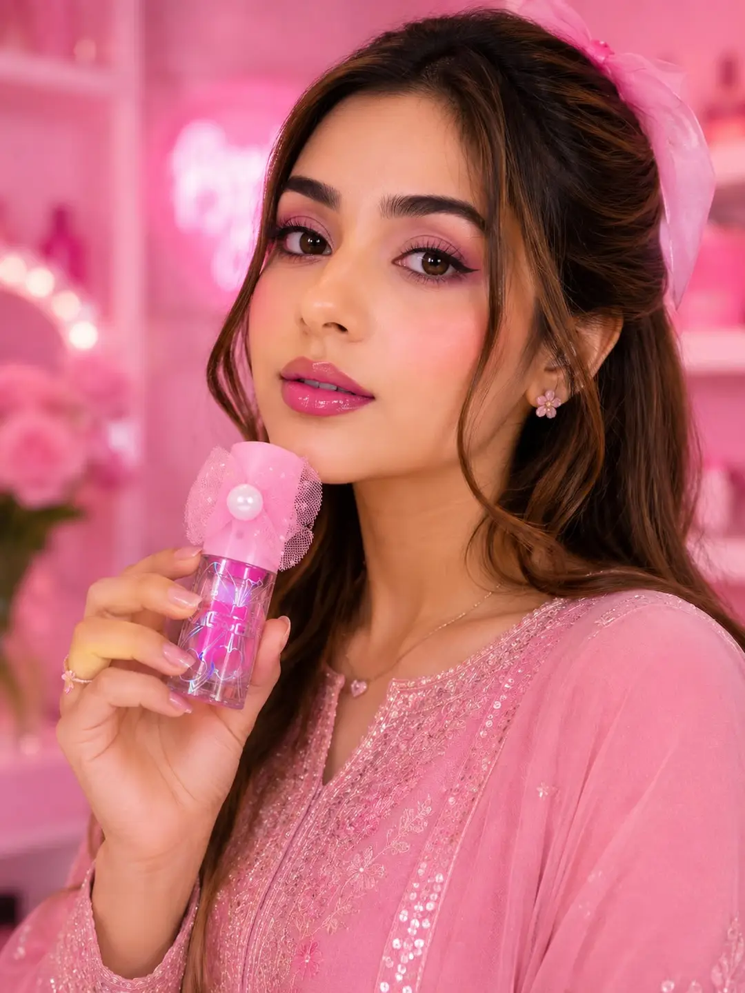Ks-One Bow Majic Pink Lipgloss 30 g