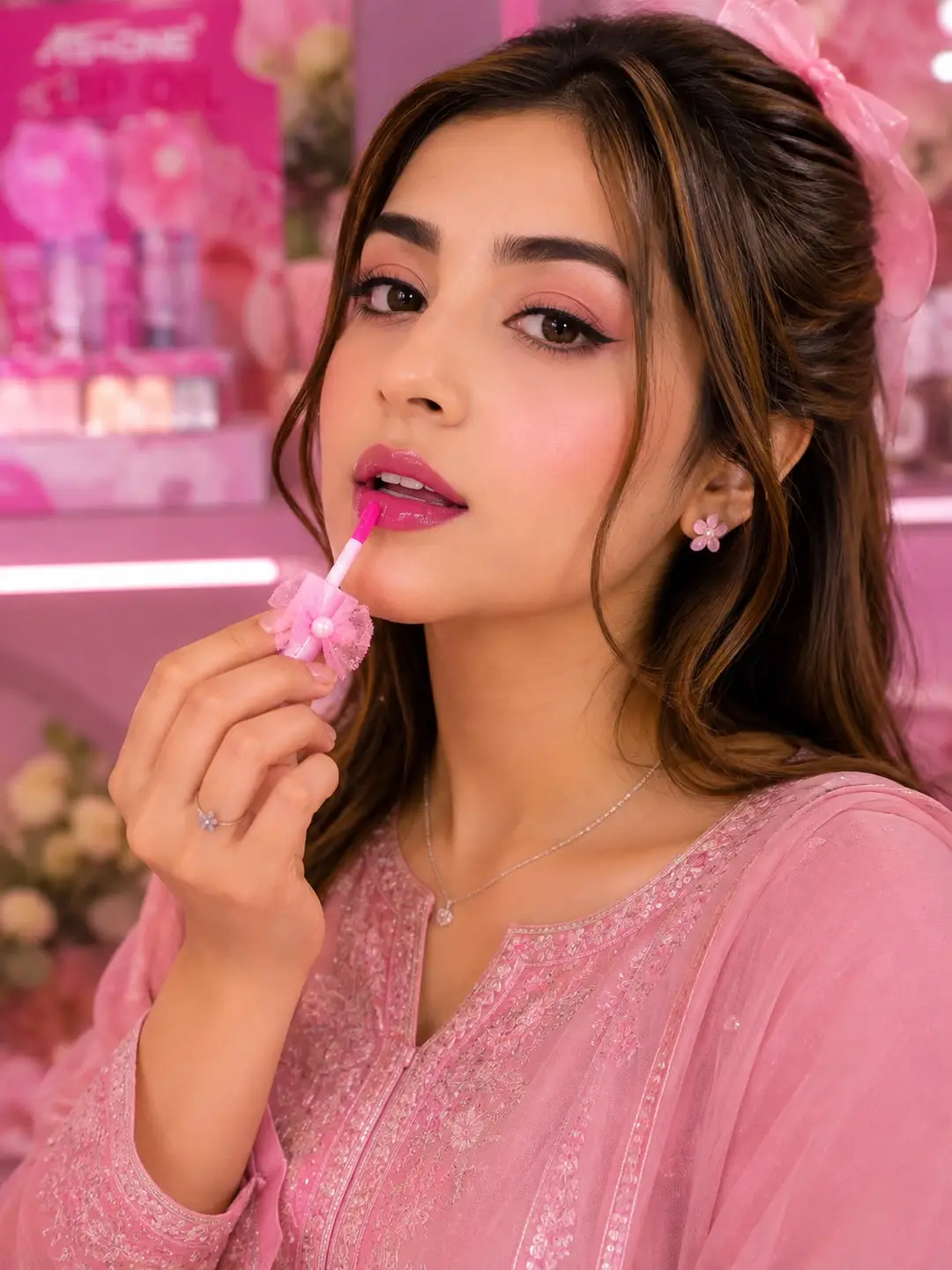 Ks-One Bow Majic Pink Lipgloss 30 g