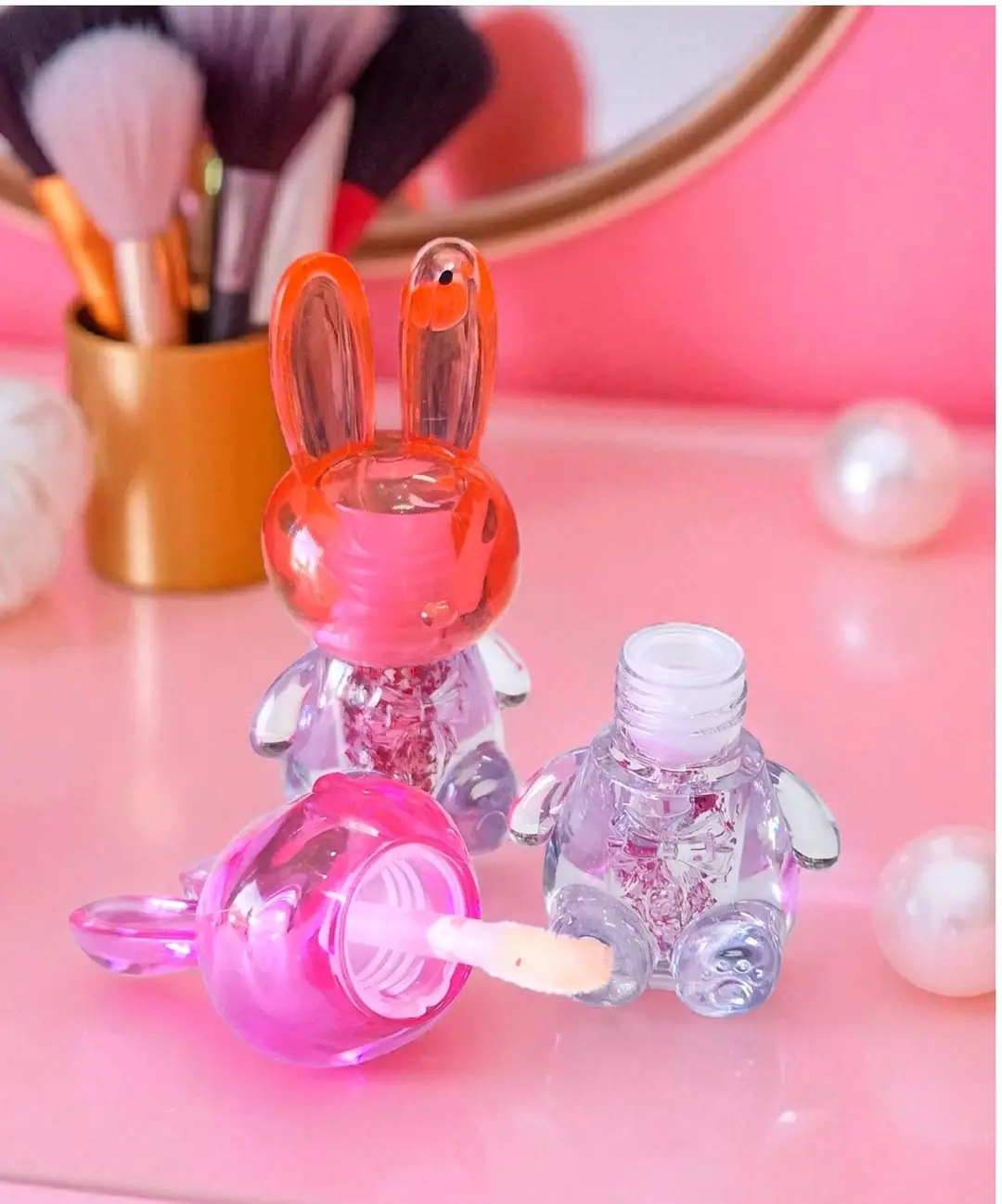 Huxia Beauty Teddy bear Lip Gloss