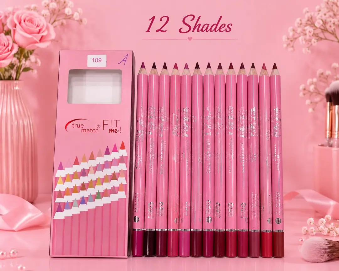 Bold Coverage Lip Pencil 50 g - 12 Pcs