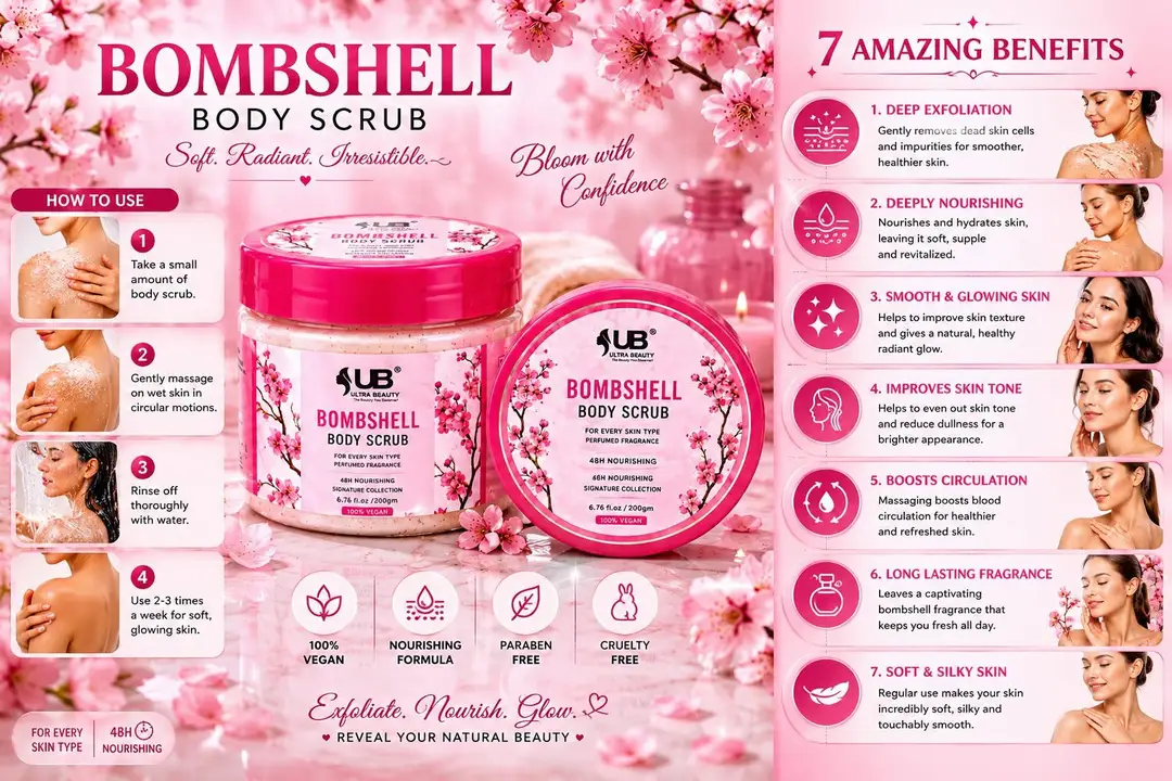 Whitening And Brightening Body Scrub 200 g