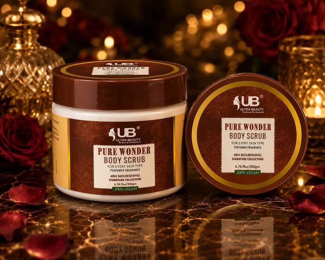 Pure Wonder Body Scrub Whitening And Brightening 200 g