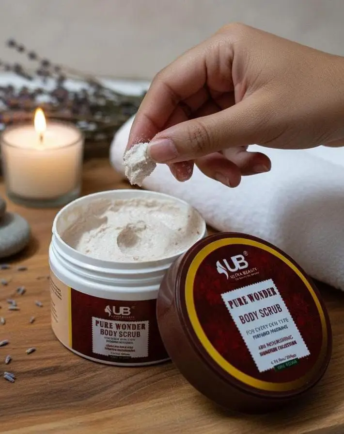 Pure Wonder Body Scrub Whitening And Brightening 200 g