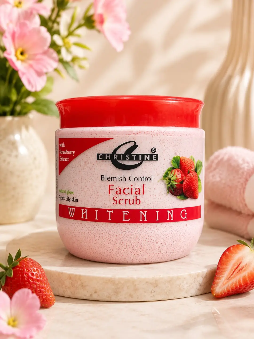 Whitening And Brightening Facial Scrub