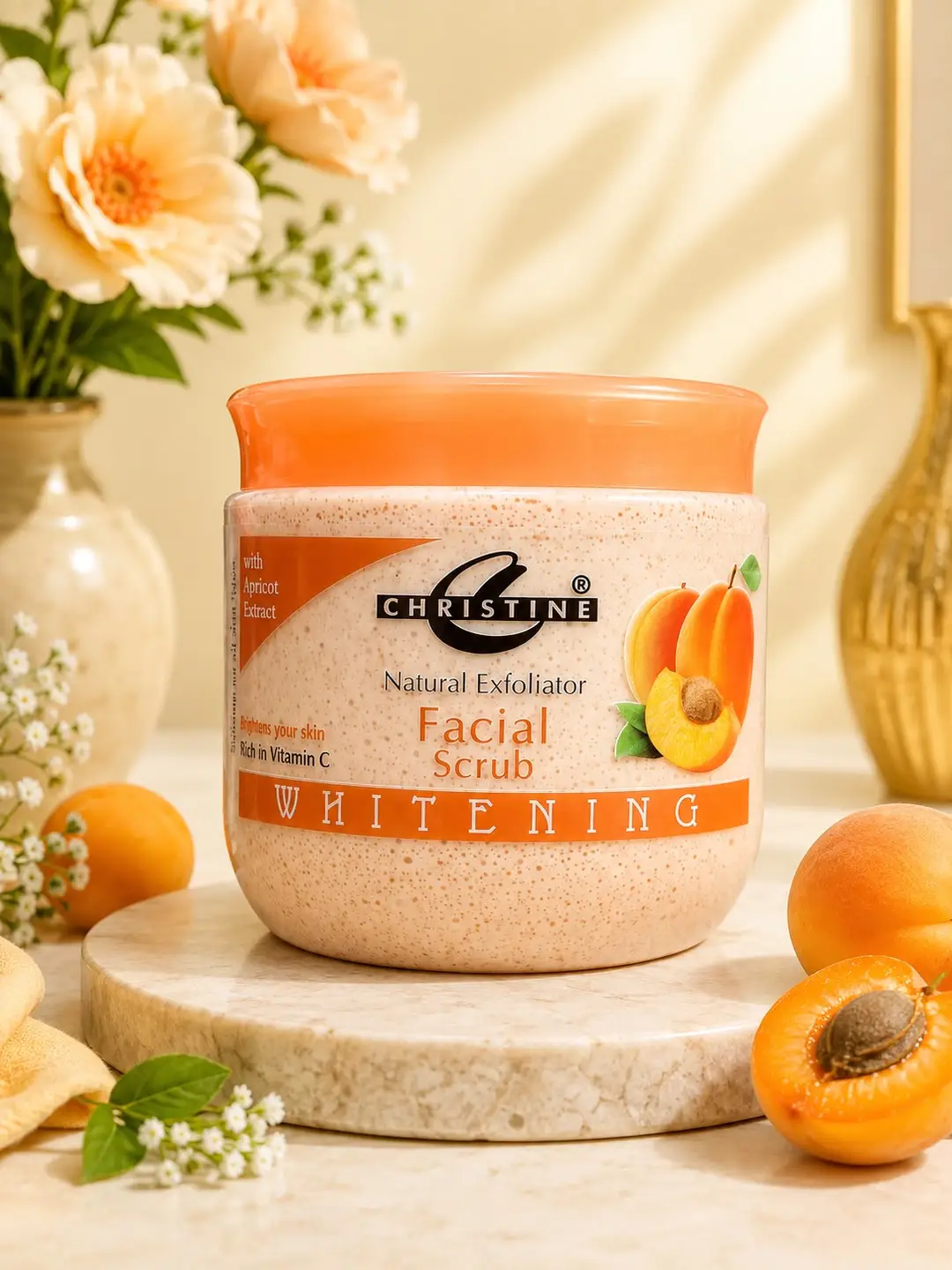 Whitening And Brightening Facial Scrub