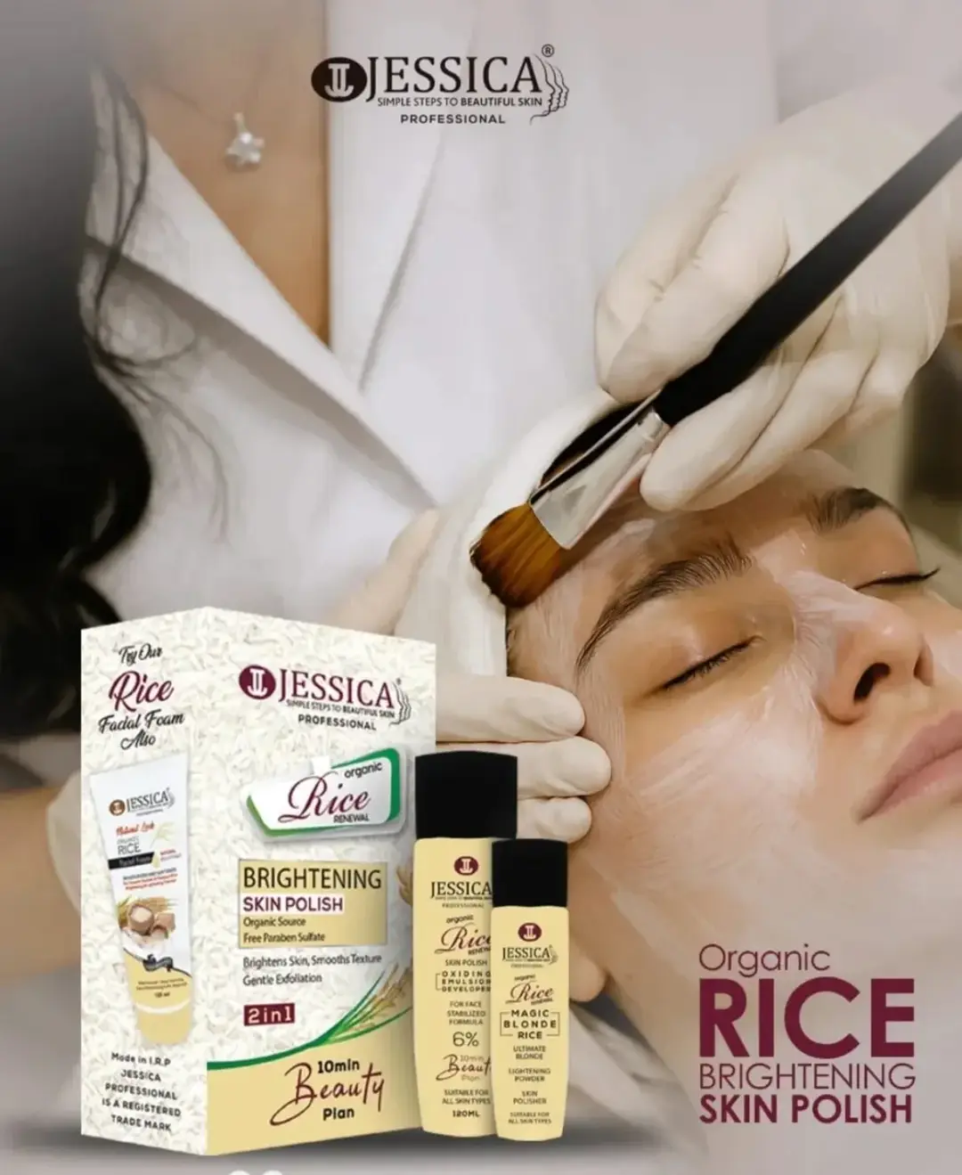 Whitening And Brightening Skin Polisher 200 Ml - 2 Pcs