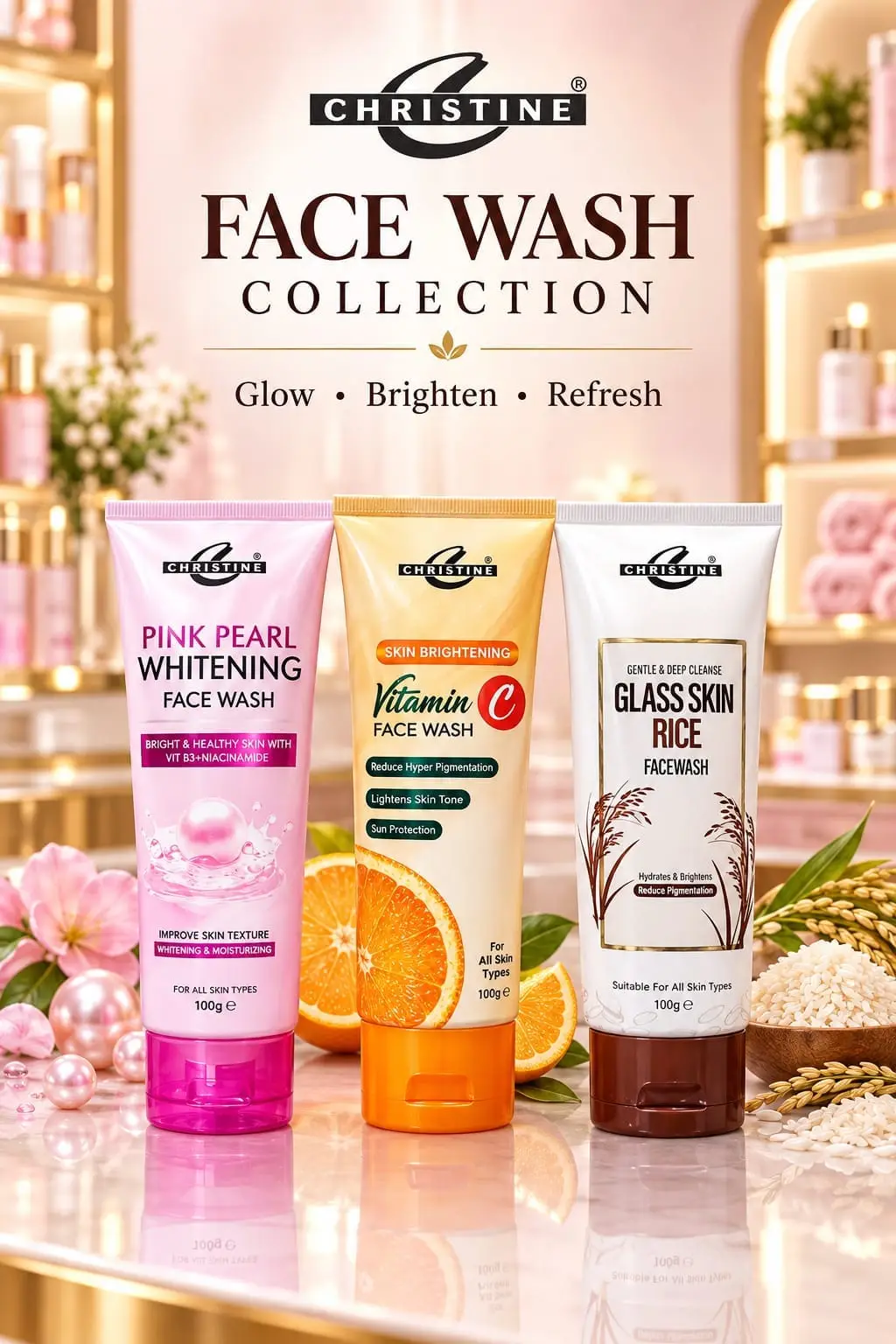 Whitening And Brightening Face Wash 100 g