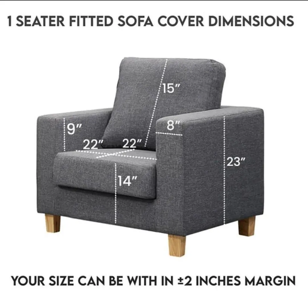 Maroon Velvet Textured 5 Seater Sofa Cover