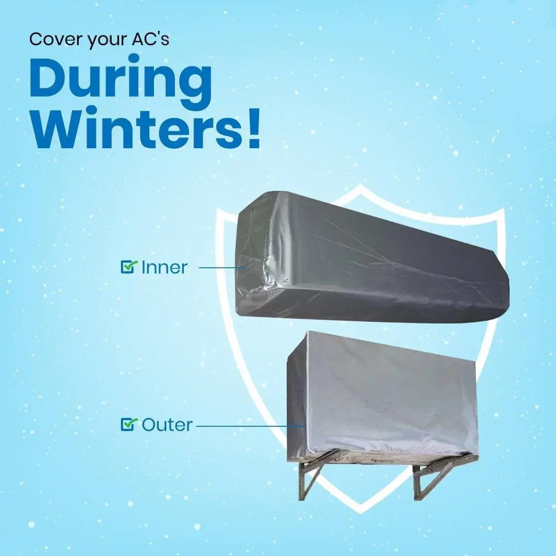 2 Pcs Parachute Plain AC Cover 1