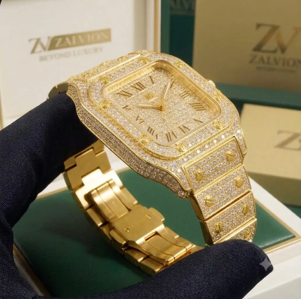 Luxury Iced Out Diamond Watches